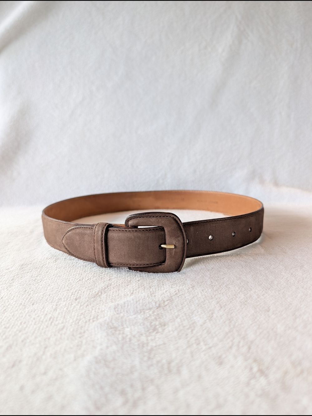 Giorgio Armani Suede Leather Belt